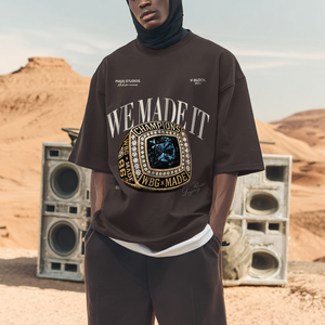 WBG X MADE® WE MADE IT BROWN TEE