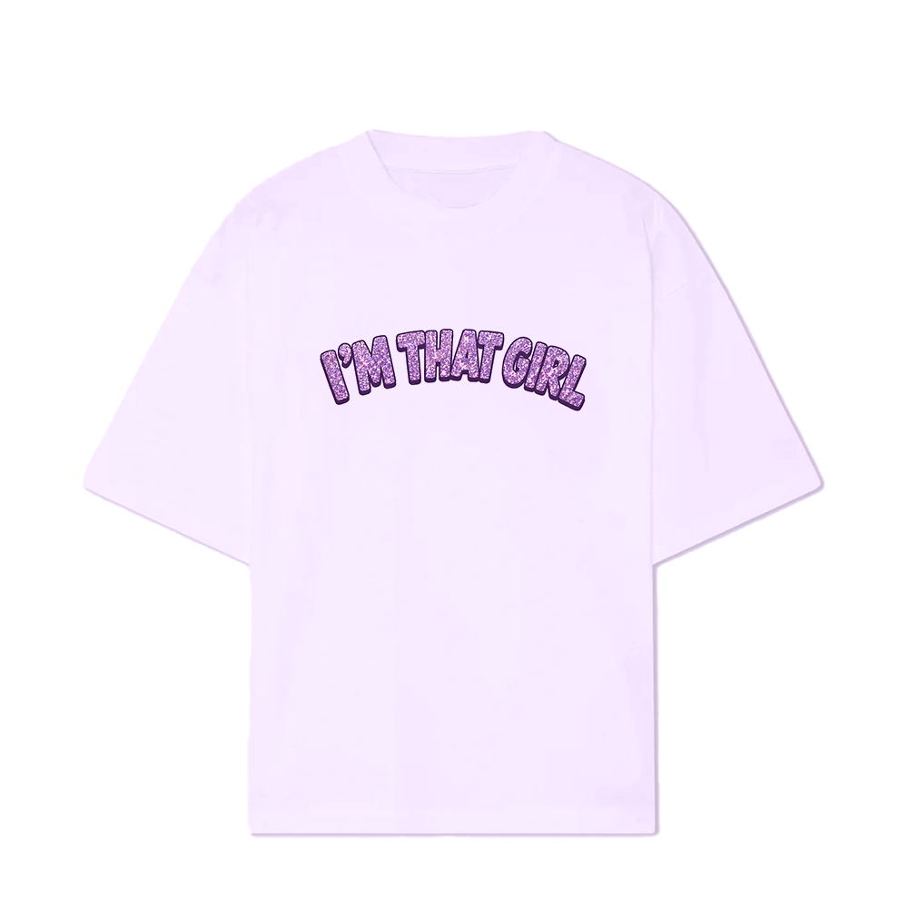 NENNY x MADE | I'M THAT GIRL T-SHIRT LILÁS