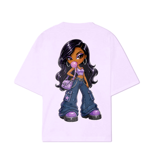 NENNY x MADE | I'M THAT GIRL T-SHIRT LILÁS