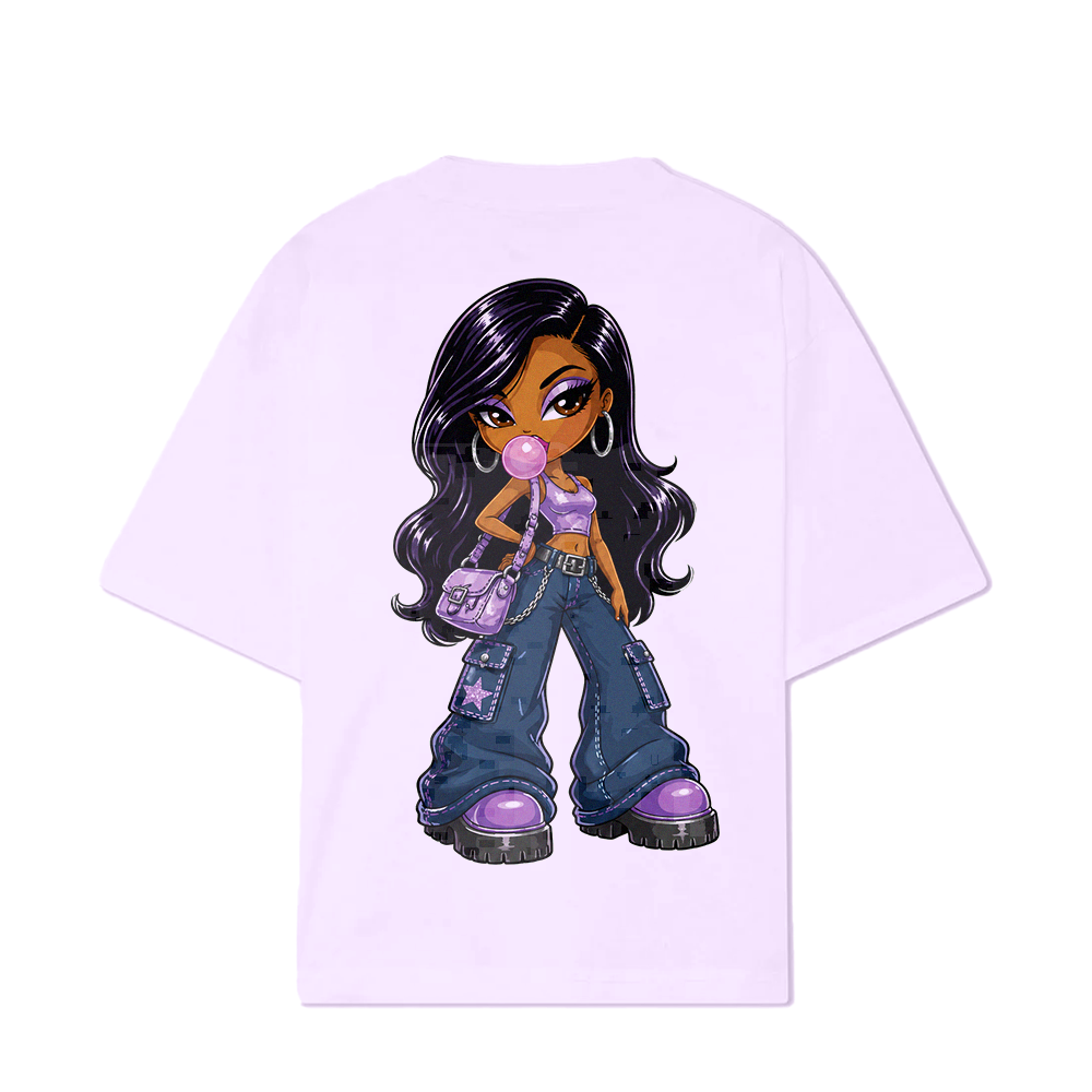 NENNY x MADE | I'M THAT GIRL T-SHIRT LILÁS