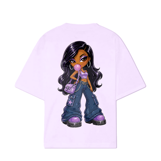 NENNY x MADE | I'M THAT GIRL T-SHIRT LILÁS