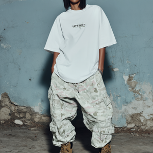 WBG X MADE // GREEN CAMOUFLAGE APE WHITE TEE