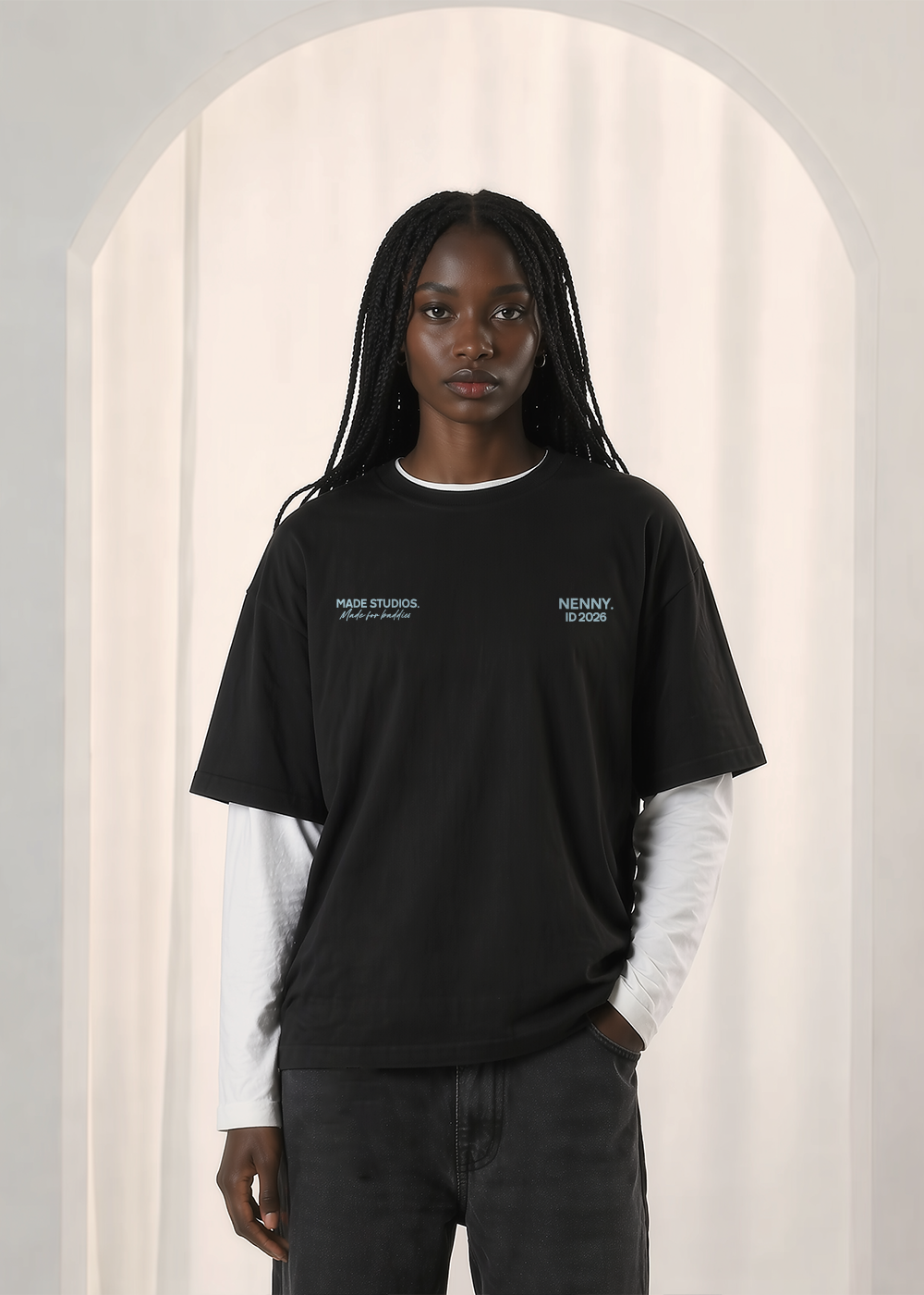 NENNY x MADE | T-SHIRT PRETA