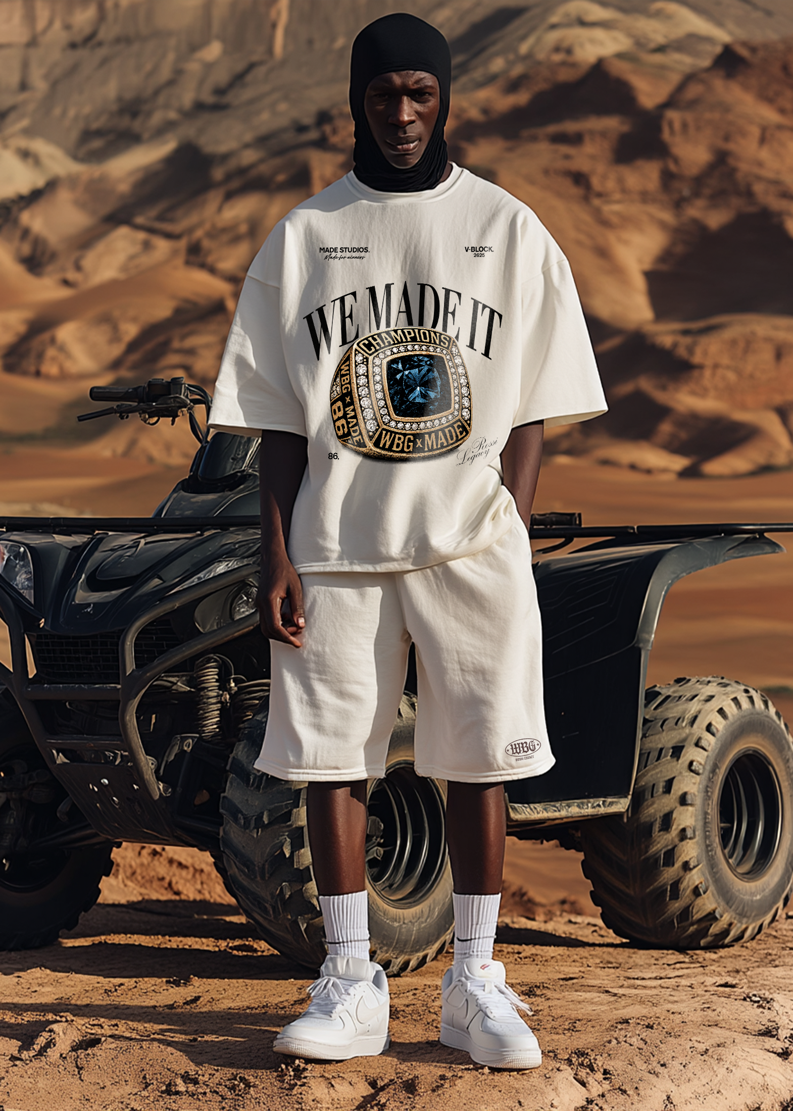 WBG X MADE® WE MADE IT OFF-WHITE TEE