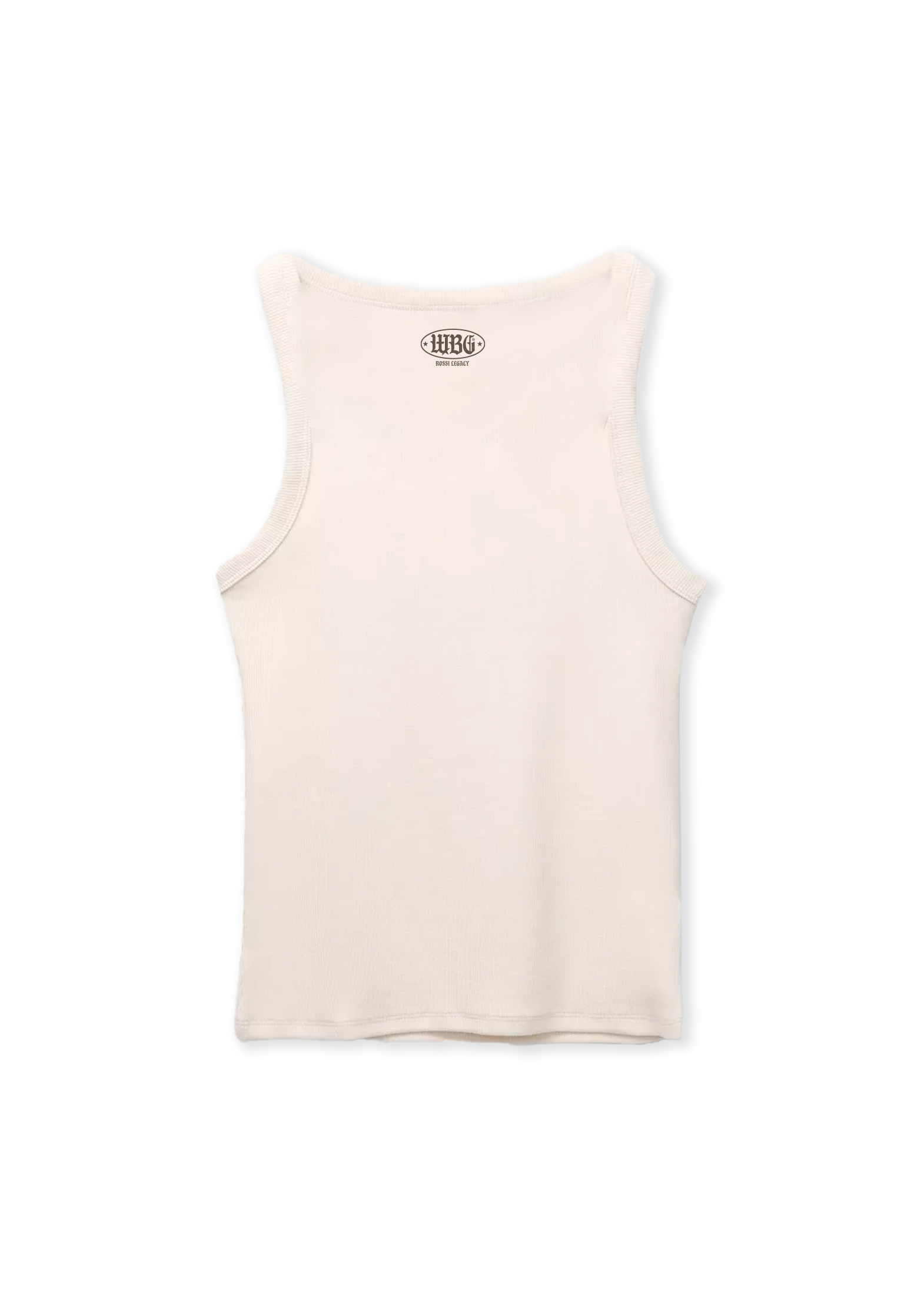 WBG X MADE® WET BADDIE BEIGE BABY TEE