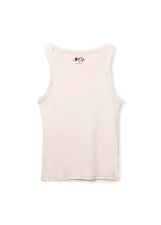 WBG X MADE® WET BADDIE BEIGE BABY TEE