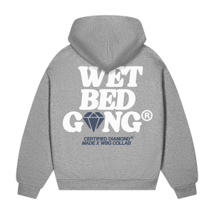 WBG X MADE // CERTIFIED DIAMOND GREY HOODIE