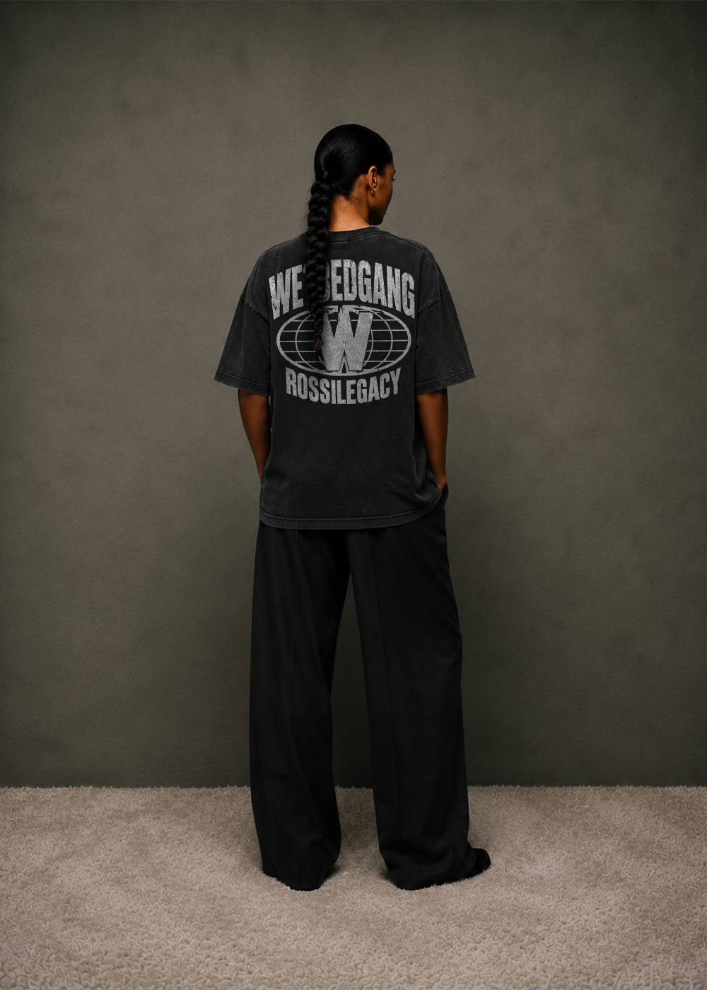 WBG x MADE | WETBEDGANG BLACK ACID TEE