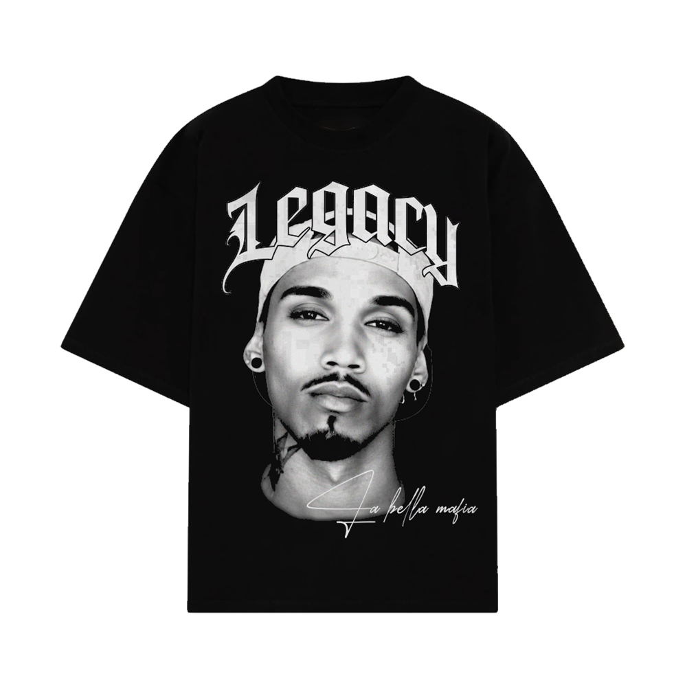 WBG x MADE | ROSSI LEGACY BLACK TEE
