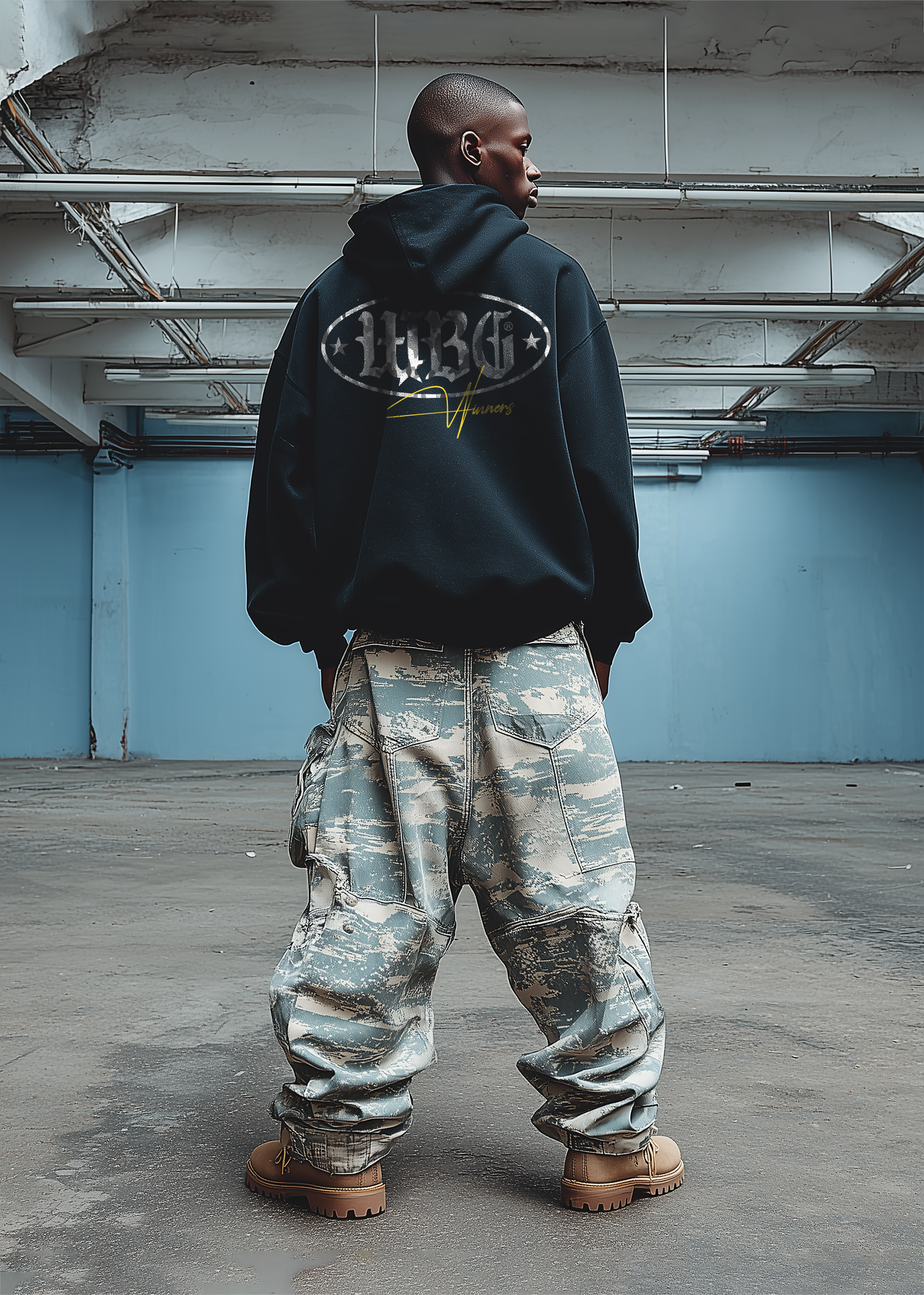 WBG X MADE // WBG WINNERS BLACK HOODIE