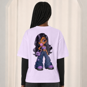NENNY x MADE | I'M THAT GIRL T-SHIRT LILÁS