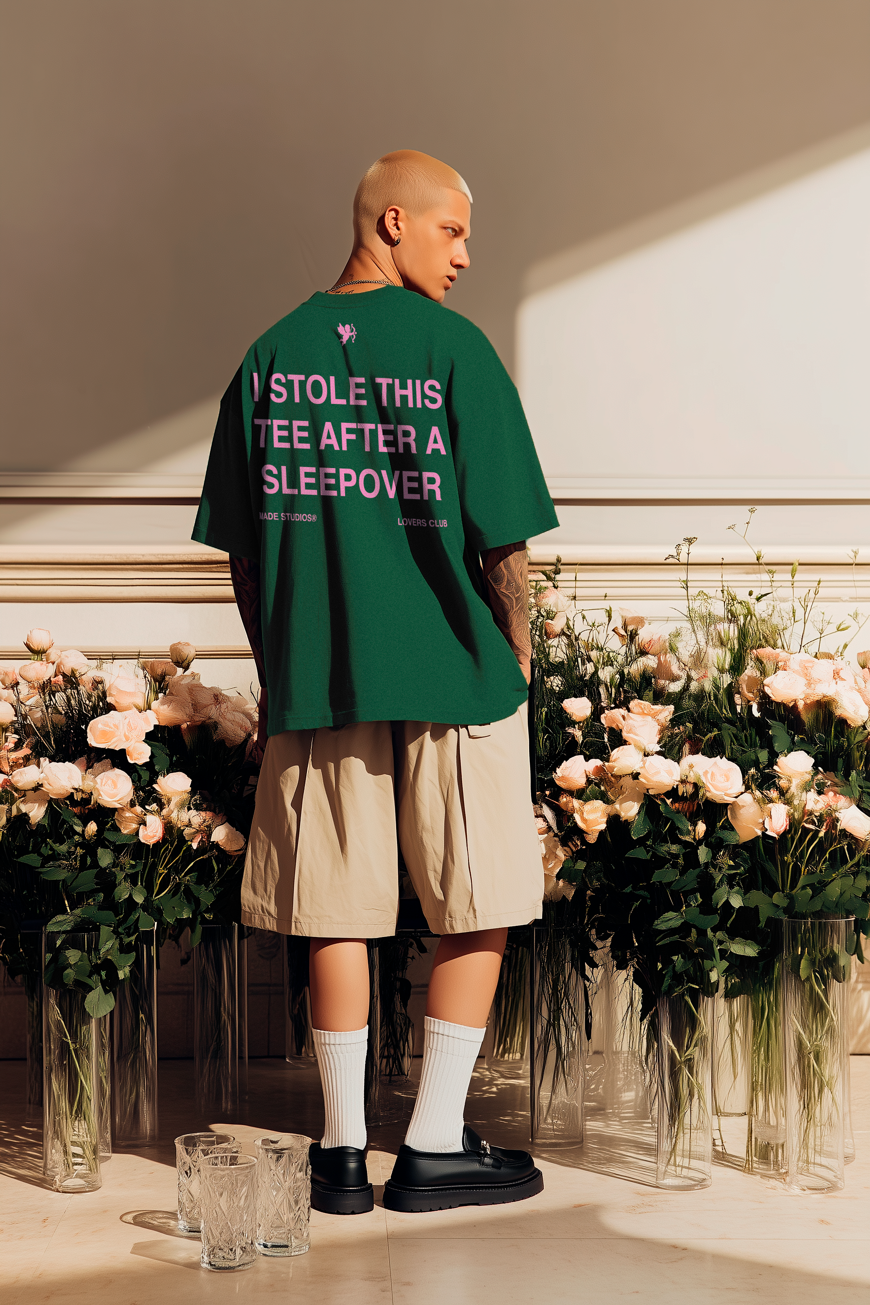 I STOLE THIS TEE - GREEN TEE