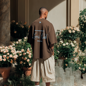 LOVERS CLUB - BROWN TEE
