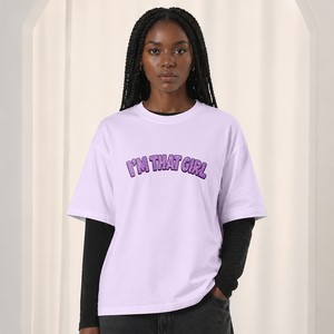 NENNY x MADE | I'M THAT GIRL T-SHIRT LILÁS