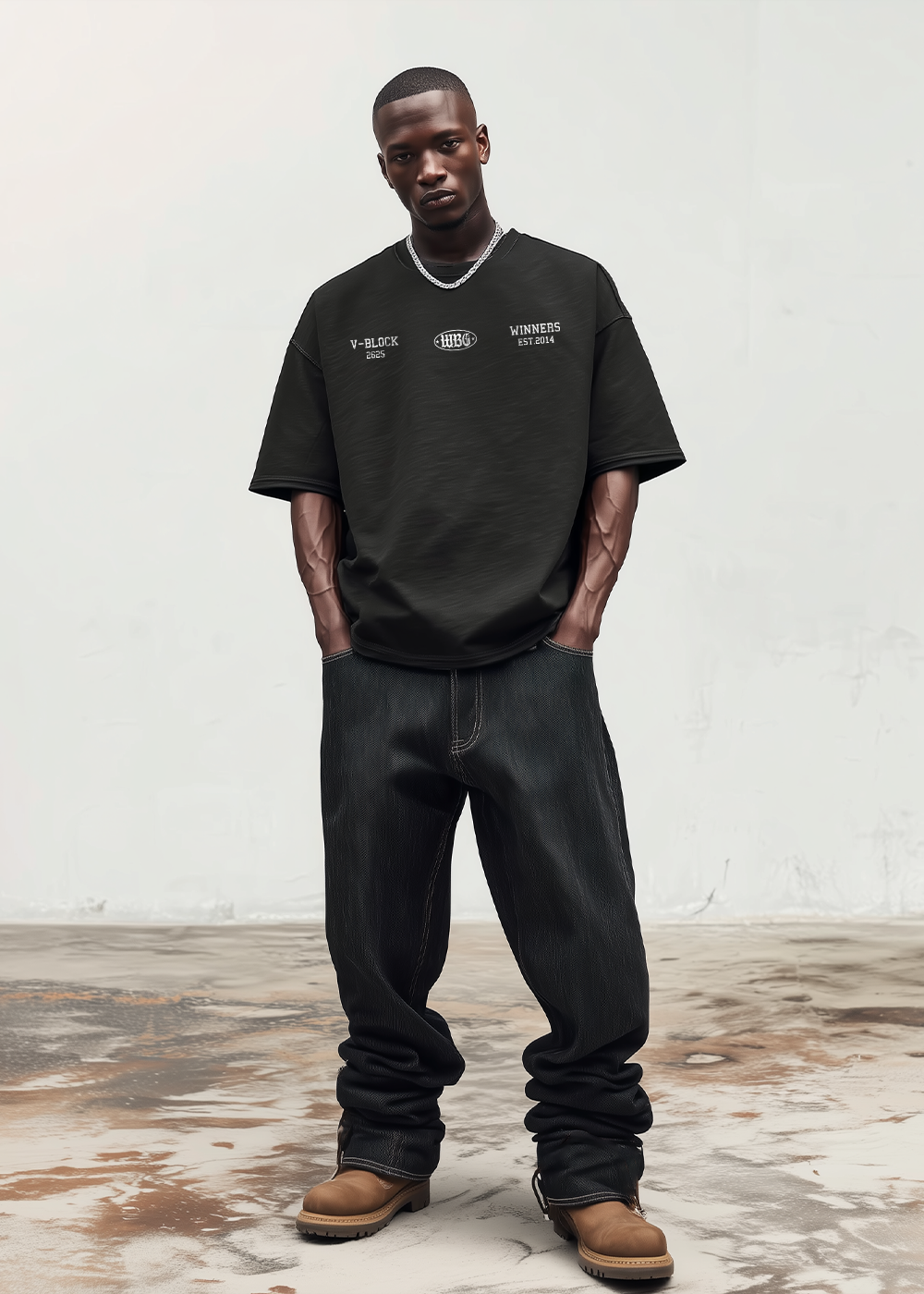 WBG X MADE // CERTIFIED DIAMOND (WINNERS) BLACK TEE