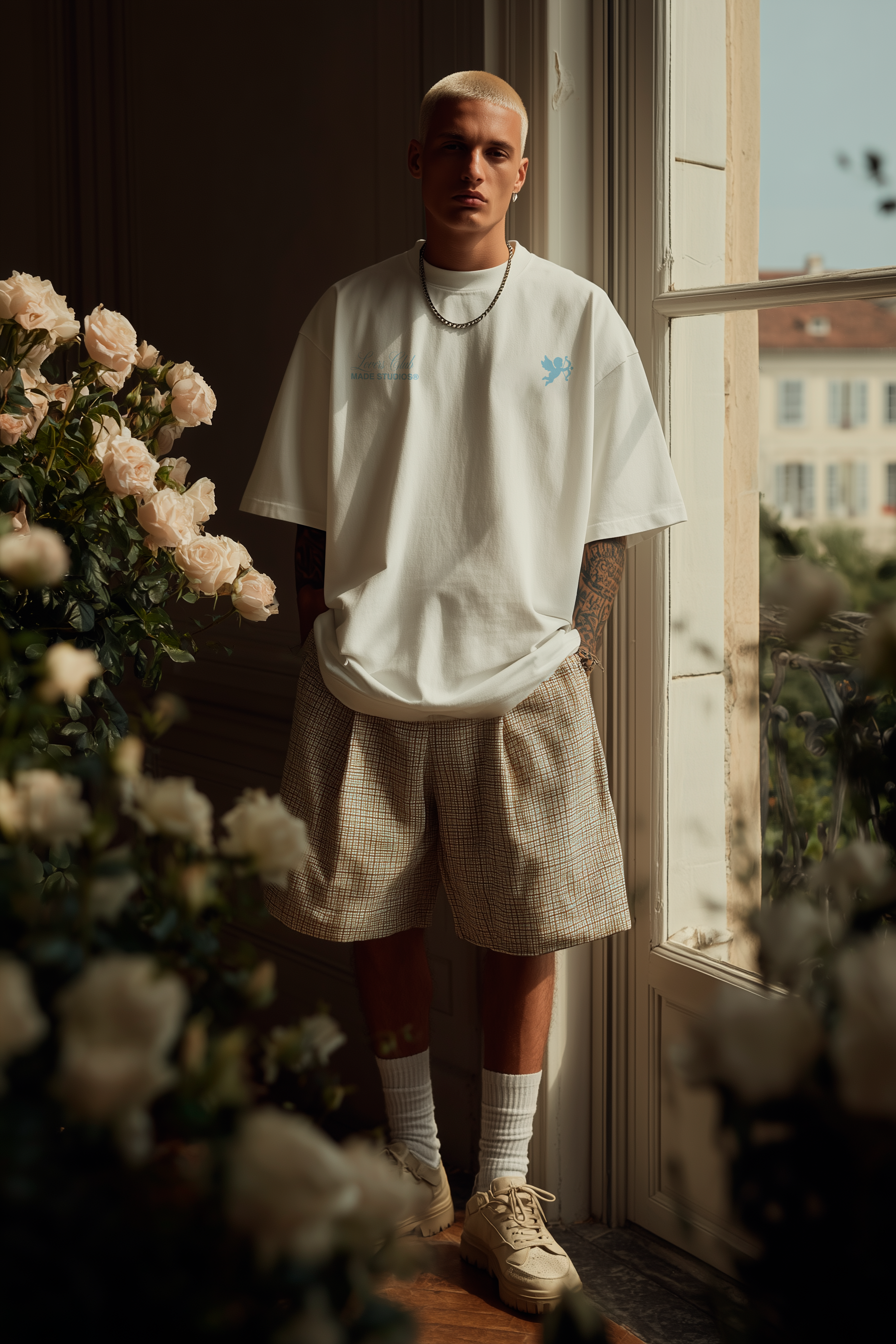 LOVERS CLUB - OFF-WHITE TEE