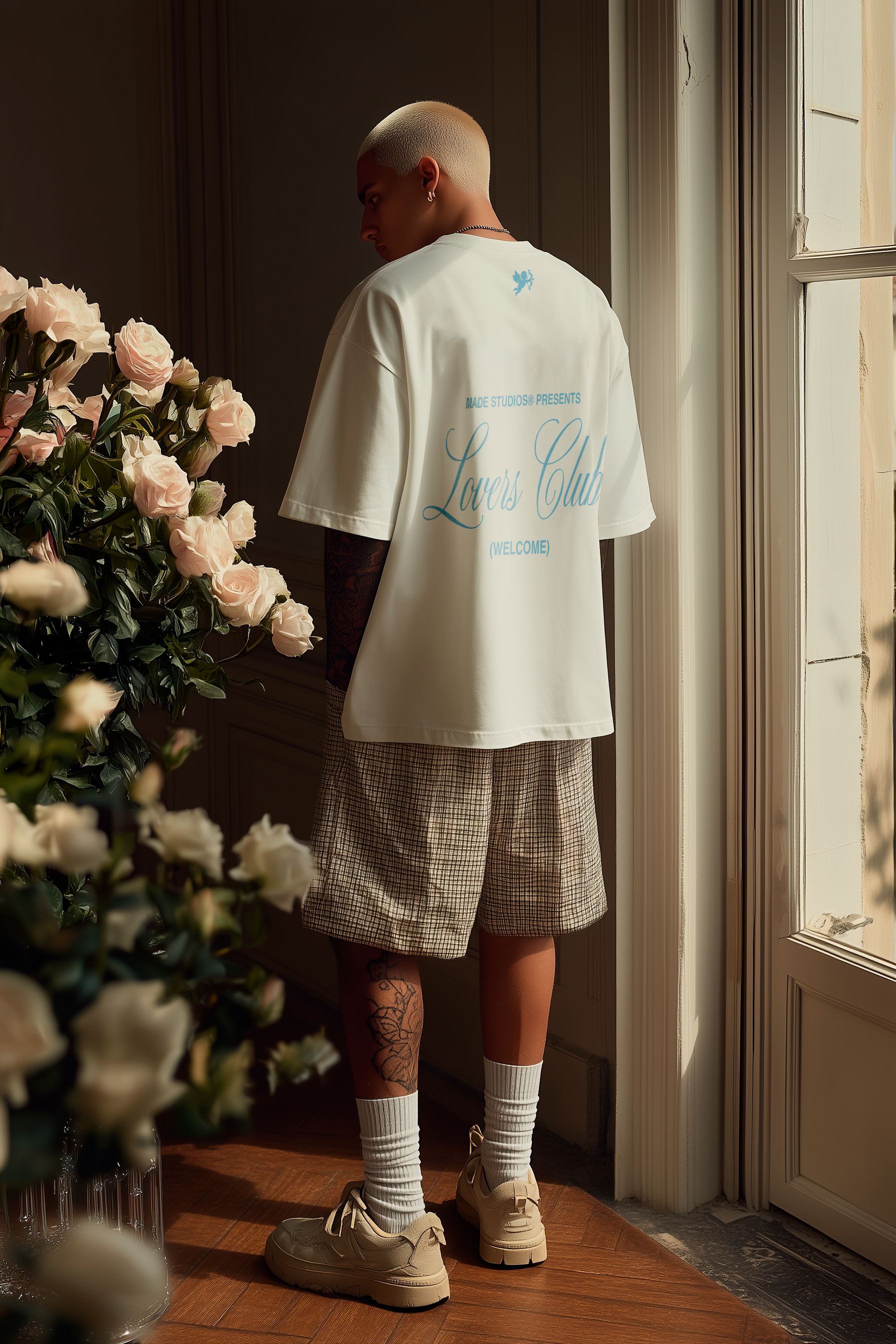 LOVERS CLUB - OFF-WHITE TEE