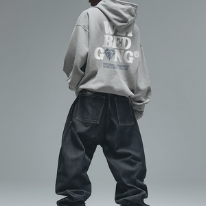 WBG X MADE // CERTIFIED DIAMOND GREY HOODIE