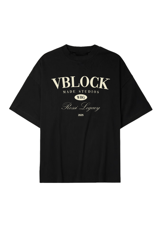 WBG X MADE® VBLOCK BLACK TEE