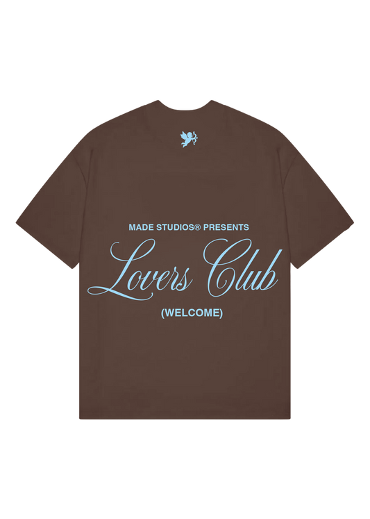 LOVERS CLUB - BROWN TEE