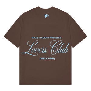 LOVERS CLUB - BROWN TEE