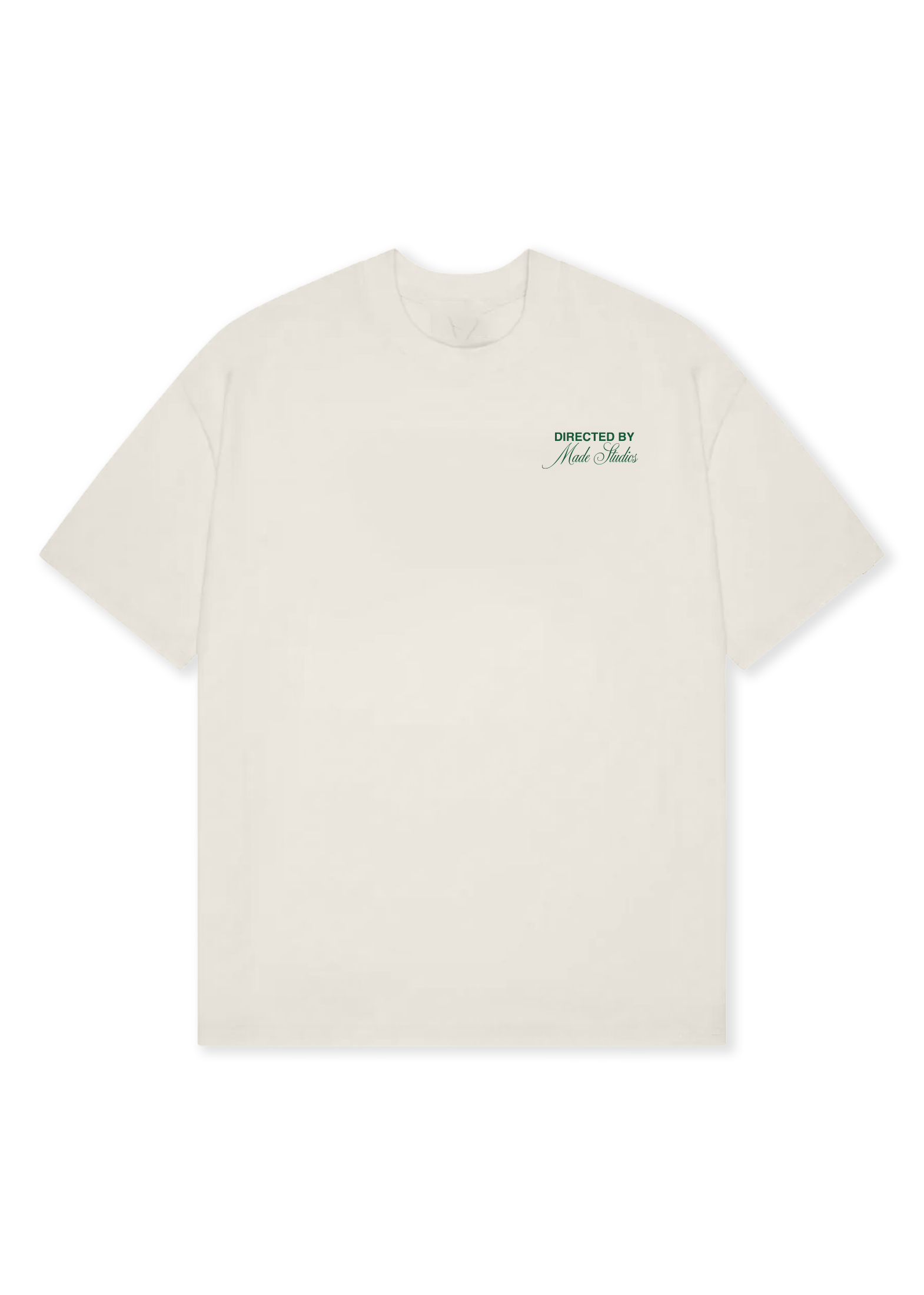 CUPID - OFF-WHITE AND GREEN TEE