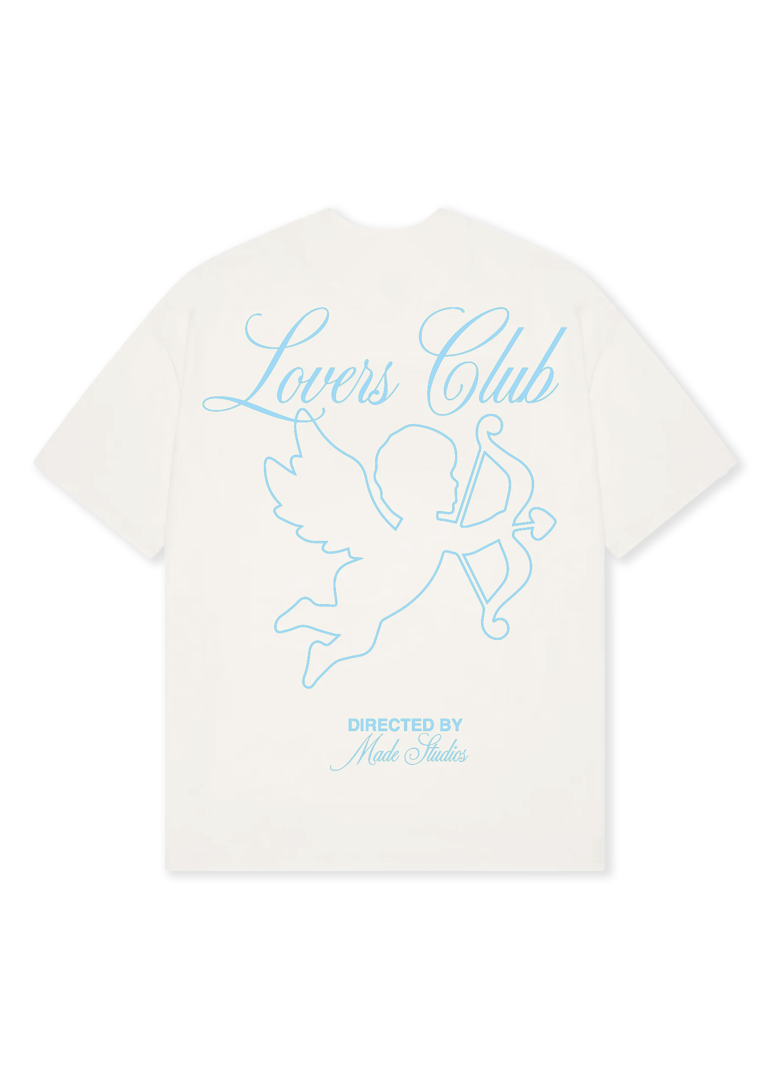CUPID - OFF-WHITE AND BLUE TEE