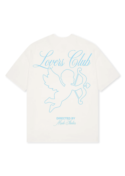 CUPID - OFF-WHITE AND BLUE TEE