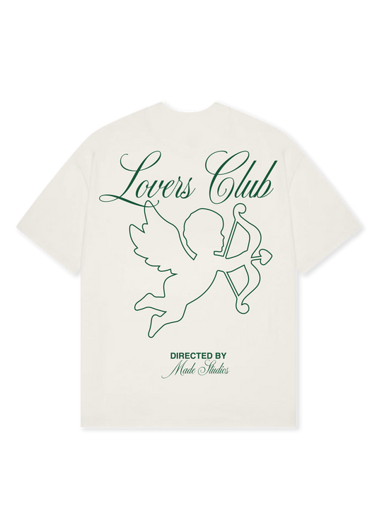 CUPID - OFF-WHITE AND GREEN TEE