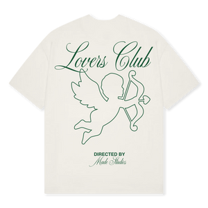 CUPID - OFF-WHITE AND GREEN TEE