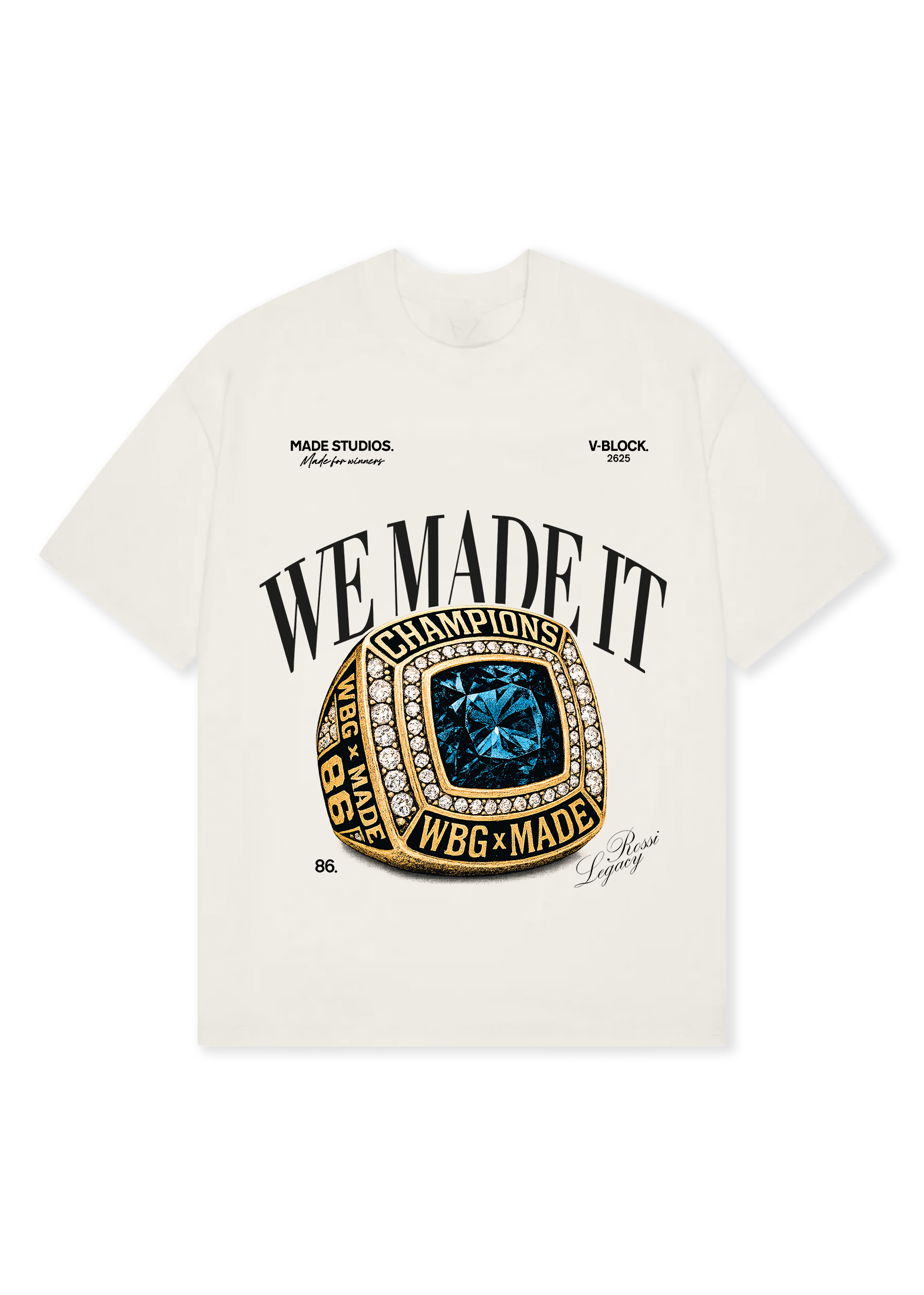 WBG X MADE® WE MADE IT OFF-WHITE TEE