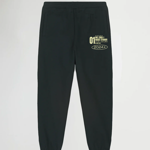 MADE STUDIOS X MC ZUKA® PREMIUM BLACK SWEATPANTS
