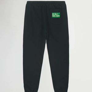 MADE STUDIOS X MC ZUKA® PREMIUM BLACK SWEATPANTS