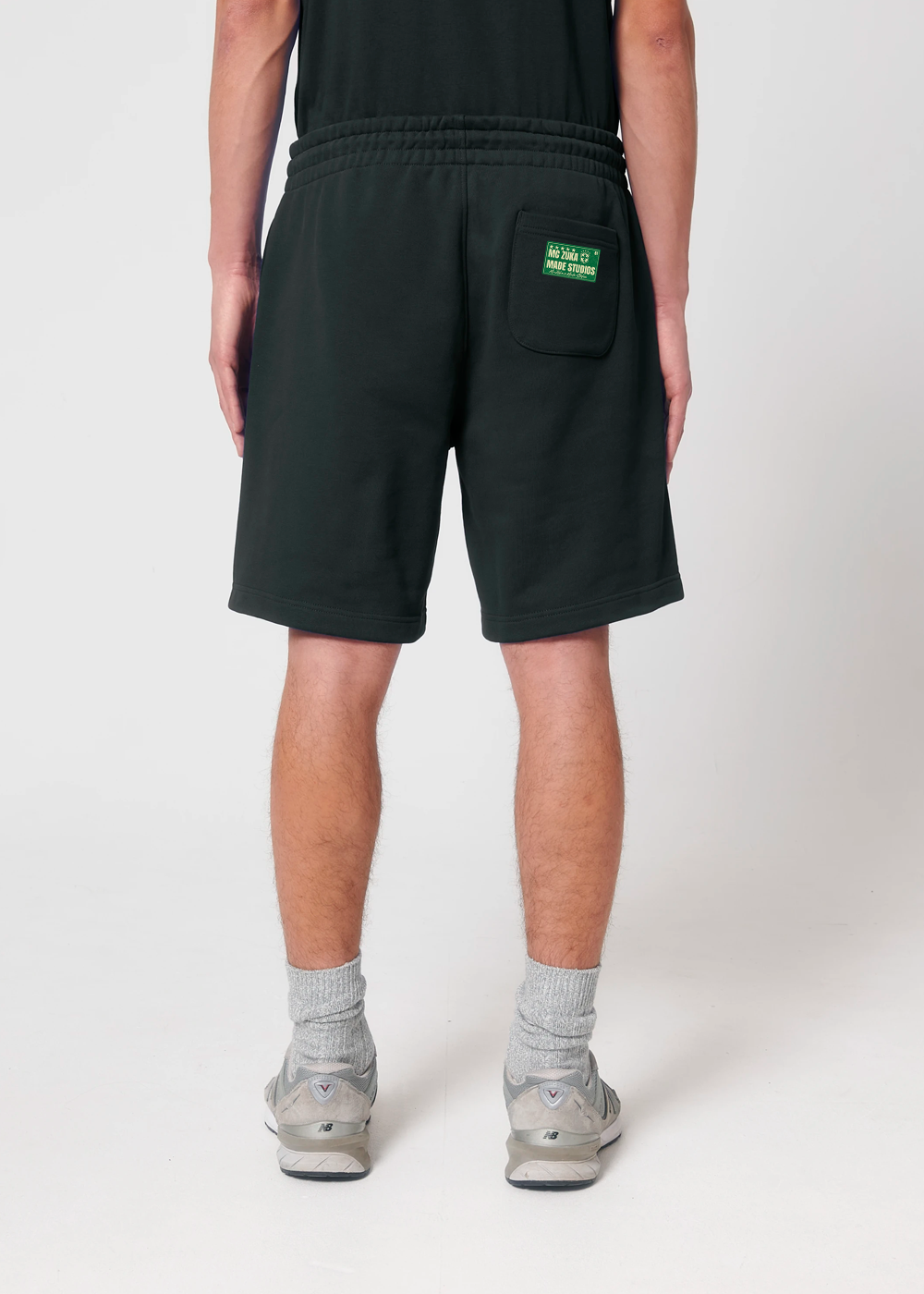 MADE STUDIOS X MC ZUKA® PREMIUM BLACK SHORTS