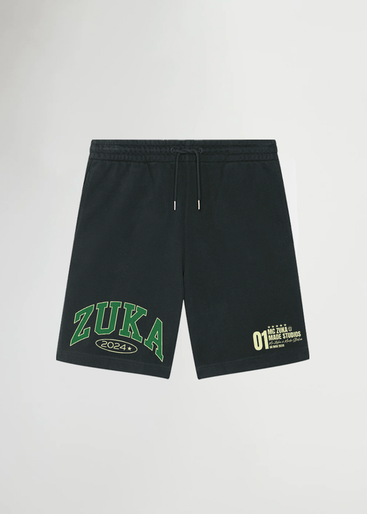 MADE STUDIOS X MC ZUKA® PREMIUM BLACK SHORTS