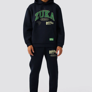 MADE STUDIOS X MC ZUKA® PREMIUM BLACK SWEATPANTS
