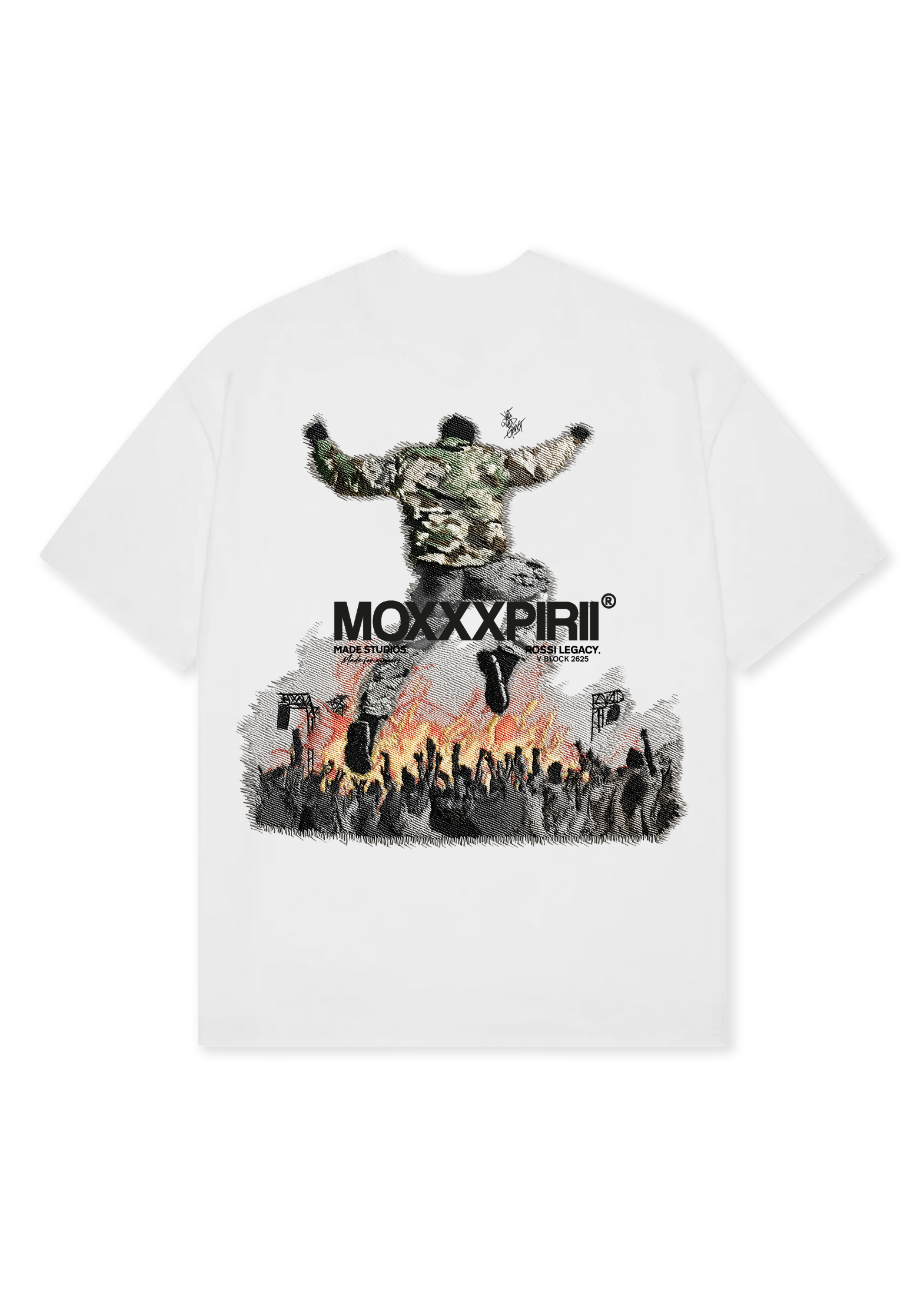 WBG X MADE // MOXXXPIRII WHITE TEE