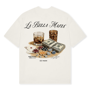 WBG X MADE® LA BELLA MAFIA OFF-WHITE TEE