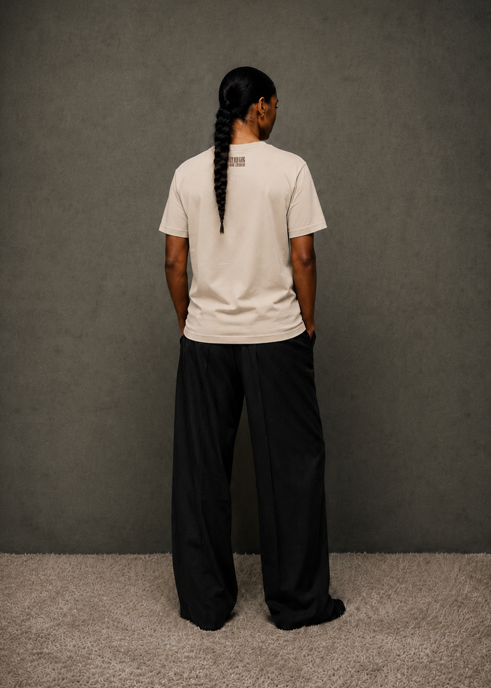 WBG x MADE | ROSSI LEGACY BEIGE TEE