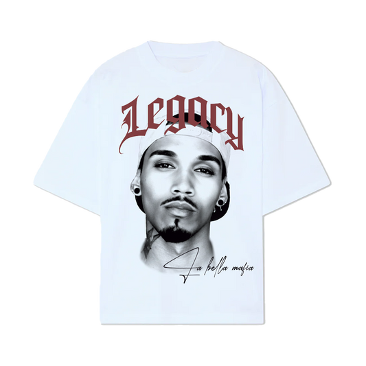 WBG x MADE | ROSSI LEGACY WHITE TEE