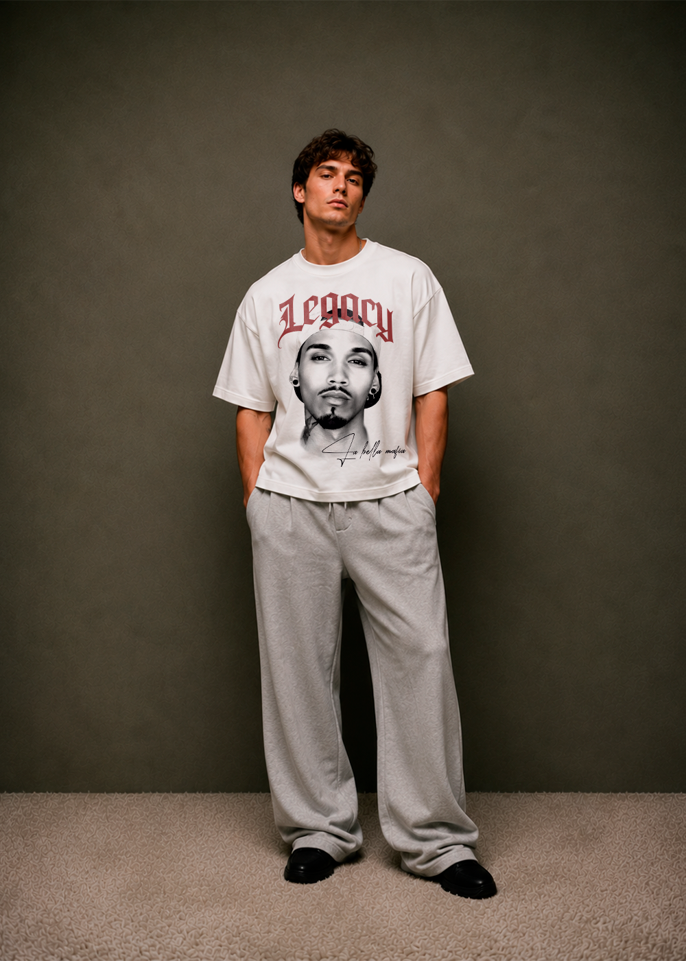 WBG x MADE | ROSSI LEGACY WHITE TEE
