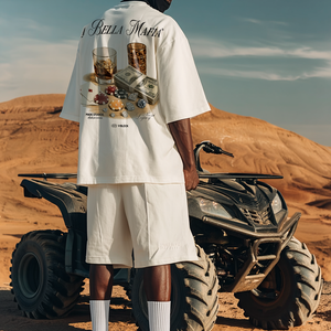 WBG X MADE® LA BELLA MAFIA OFF-WHITE TEE